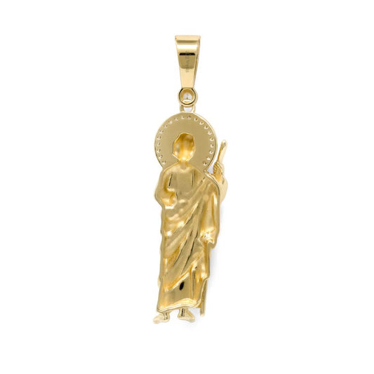 14k Gold Jesus Pendant