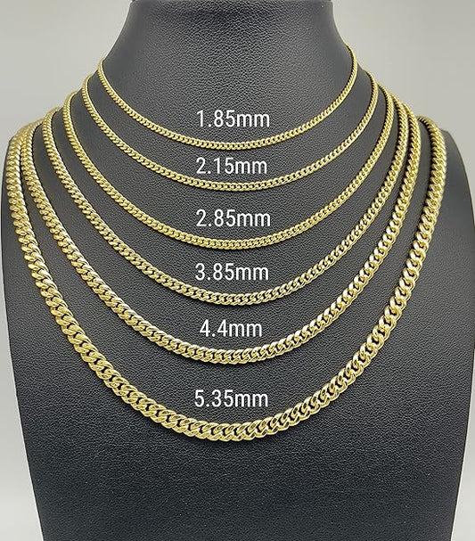 14k Gold Miami Cuban Chain