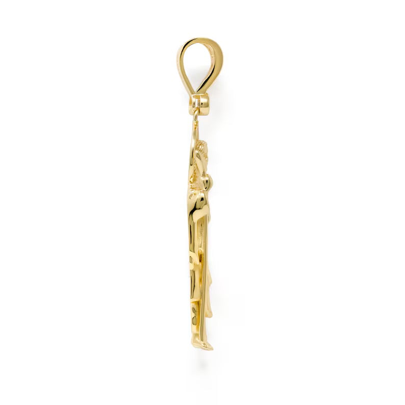 14k Gold Jesus Pendant
